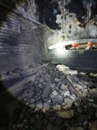 固废环保处置侧吹炉大建查抄铜水套无缺无损