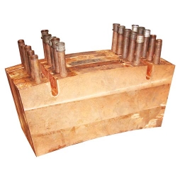 镍闪速炉反映塔铜水套