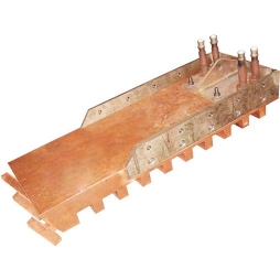 闪速炉反映塔底部齿型铜水套