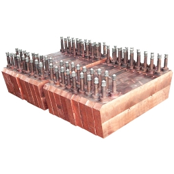 闪速炉反映塔铜水套