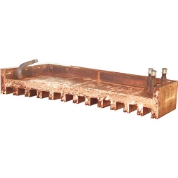 闪速炉烟路齿形水套