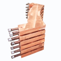 Copper water jacket of top-blown nickel smelting furnace